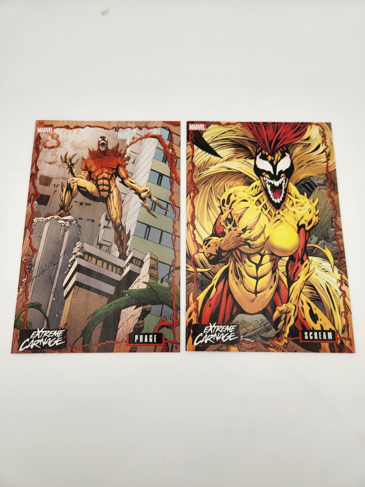 Marvel Extreme Carnage Jeff Johnson Variants: #1 PHAGE & #1 SCREAM NM