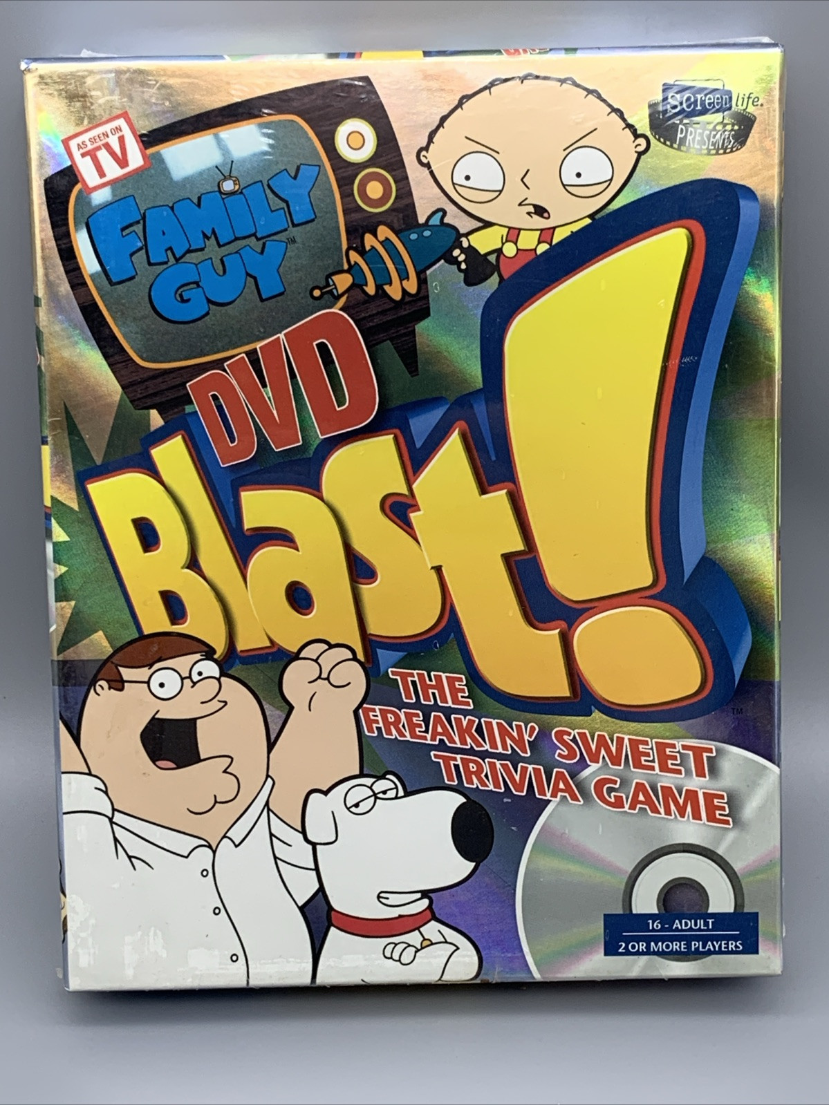 Family Guy DVD Blast Scene It Video Trivia Game New & Sealed