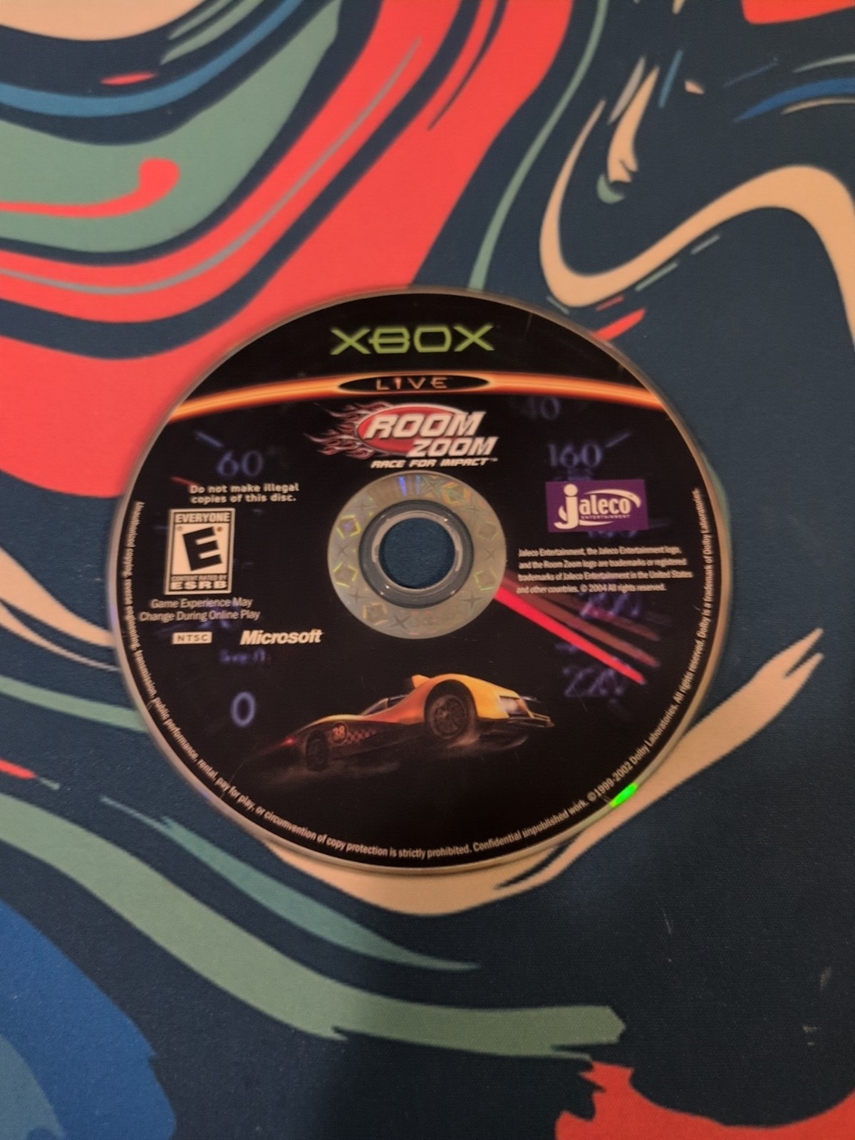 Room Zoom - Original Xbox Game Disc Only With Tracking