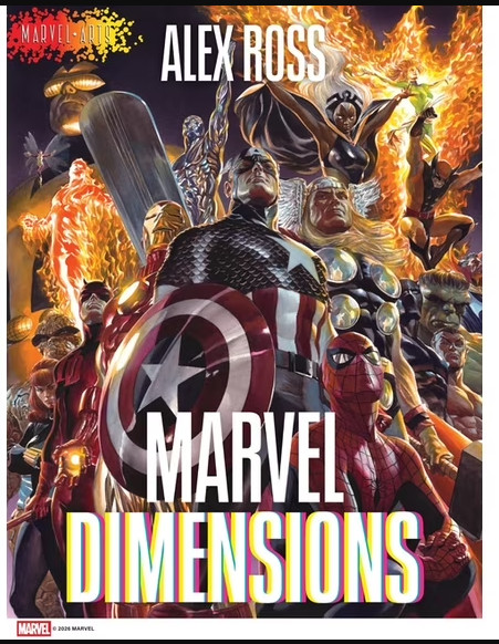 Marvel Dimensions A Graphic Novel Hardcover Alex Ross Marvel Arts