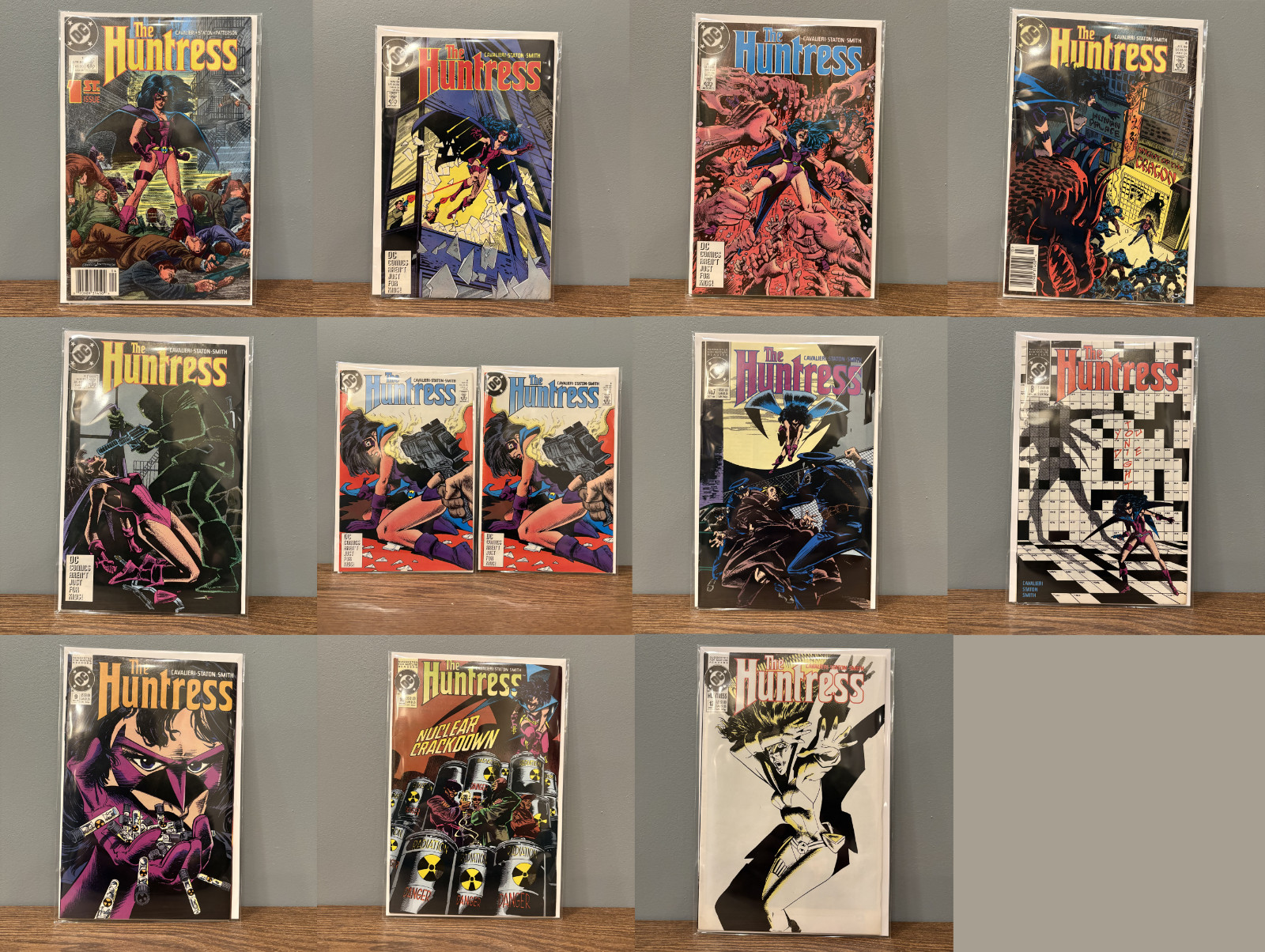 DC Comics The Huntress (1989) Lot of 11 Issues #1-10, 12