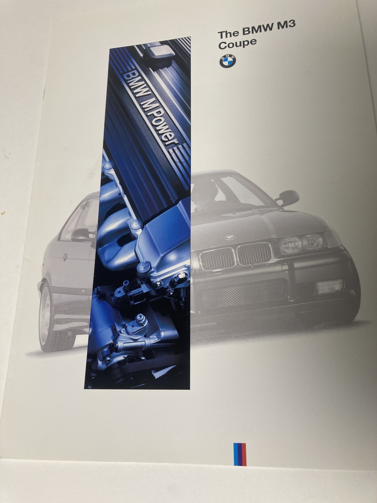 1994-1996 BMW M3 Coupe E36 Factory Sales Brochure Catalog M Power Original