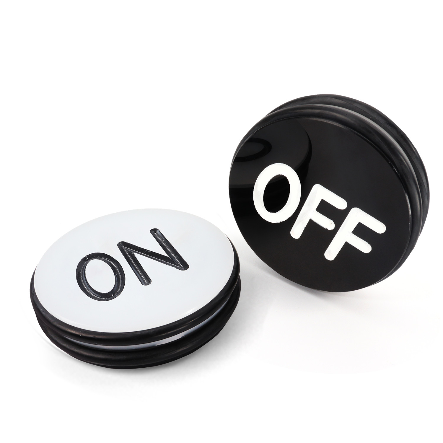 3-Inch Double-Sided Casino Acrylic Craps ON/OFF Puck Button, Craps Accessory