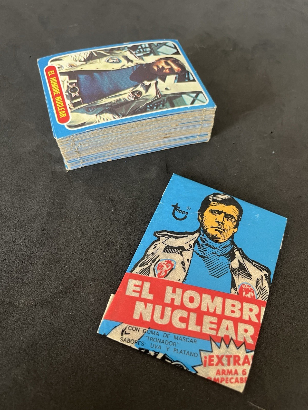 1974 Topps Six Millón Dollar Man  Mexican Full Set