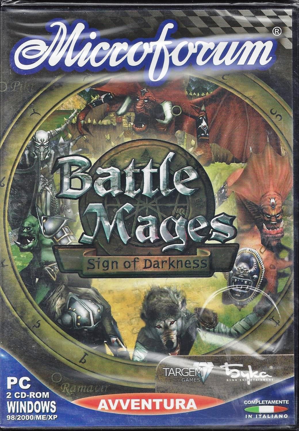 PC Game BATTLE MAGES - SIGN OF DARKNESS Personal Computer New Original