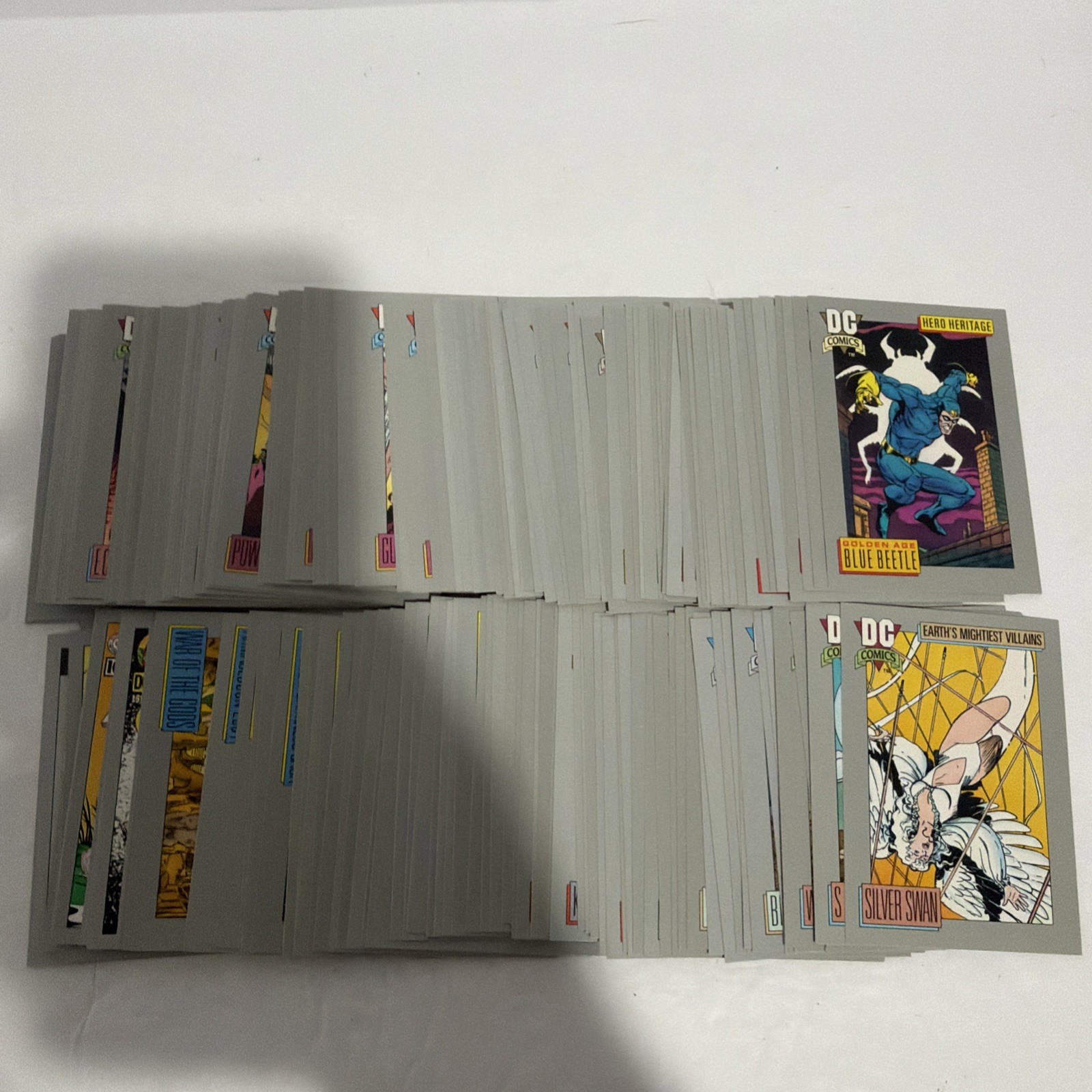 1991 IMPEL DC COMICS SERIES 1 COMPLETE SET OF 180 TRADING CARDS RARE