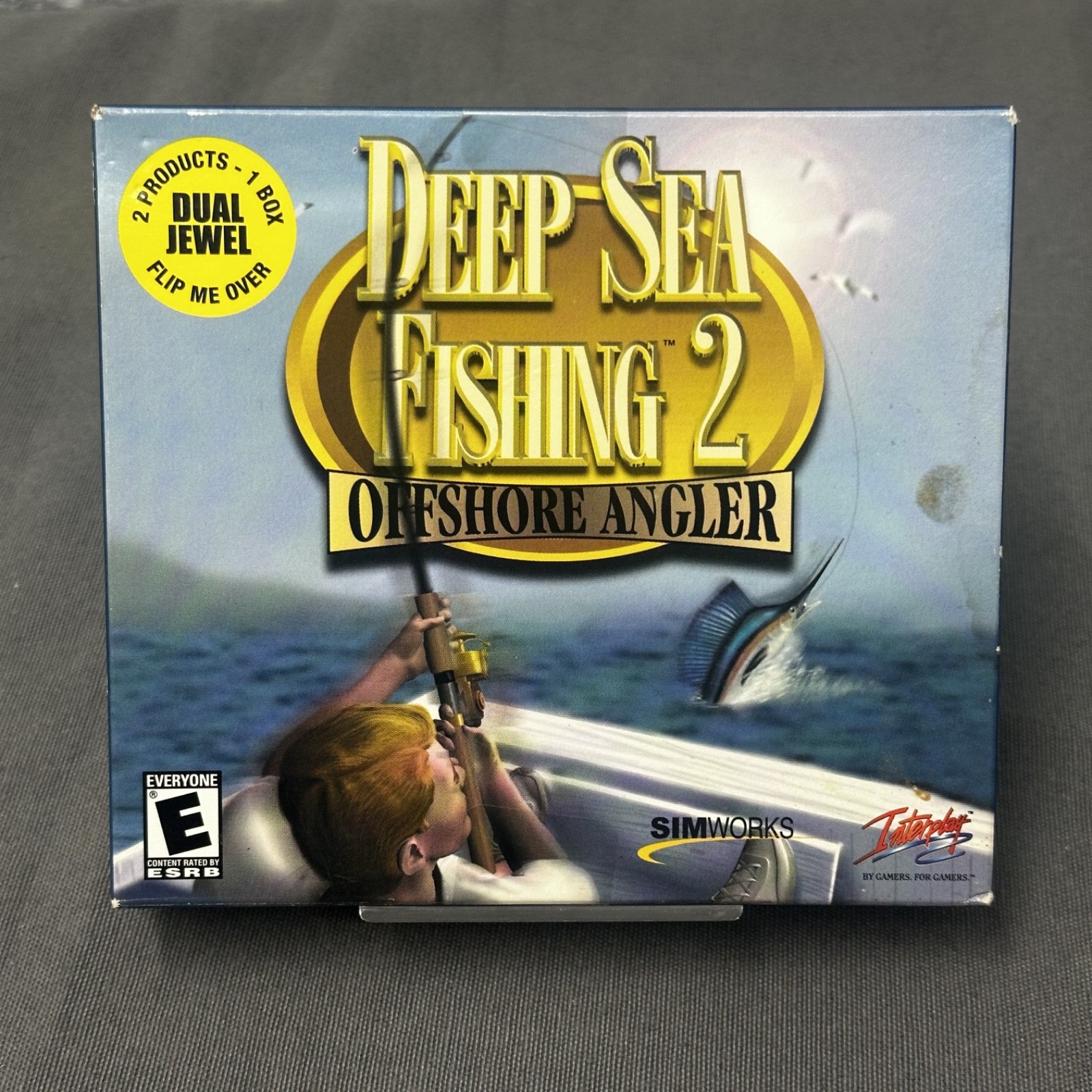 Dual Jewel - Deep Sea Fishing 2 / Virtual Deep Sea Fishing PC CD ROM BRAND NEW