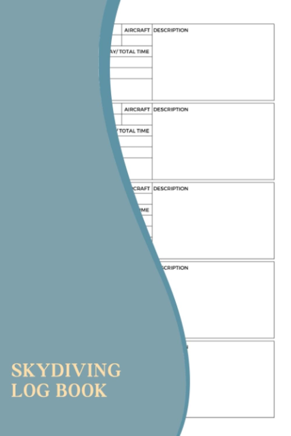 Skydiving Log Book: A Notebook For Skydivers To Record Their Jumps And Track You