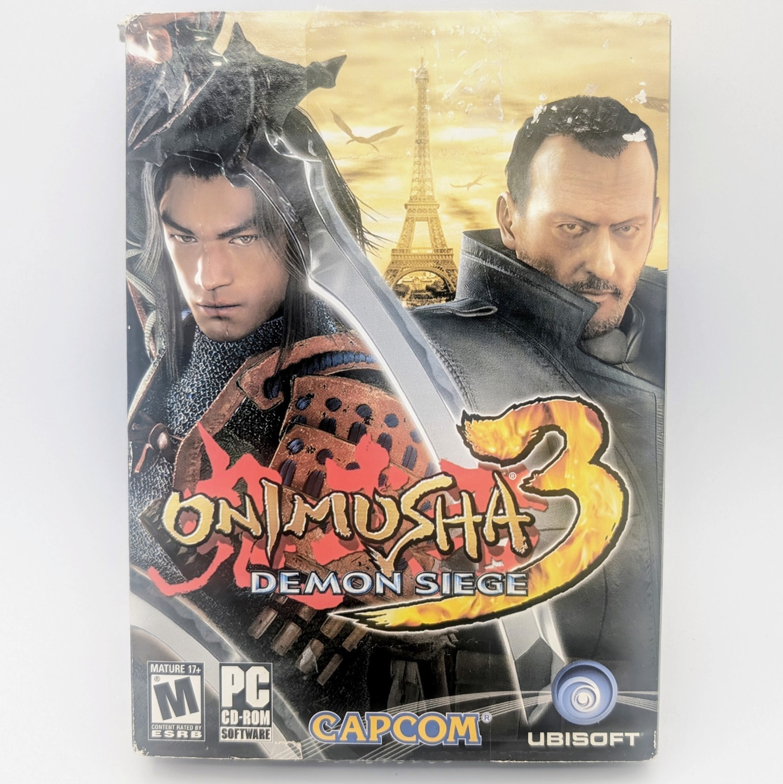 Onimusha 3 Demon Siege PC Video Game Complete CIB W/ Slip Cover Manual & 3 Discs