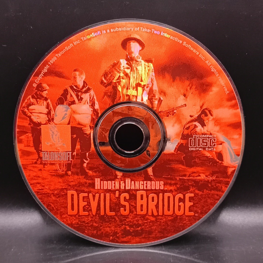 Hidden and Dangerous Devil's Bridge (Windows PC, 1999) Disc Only