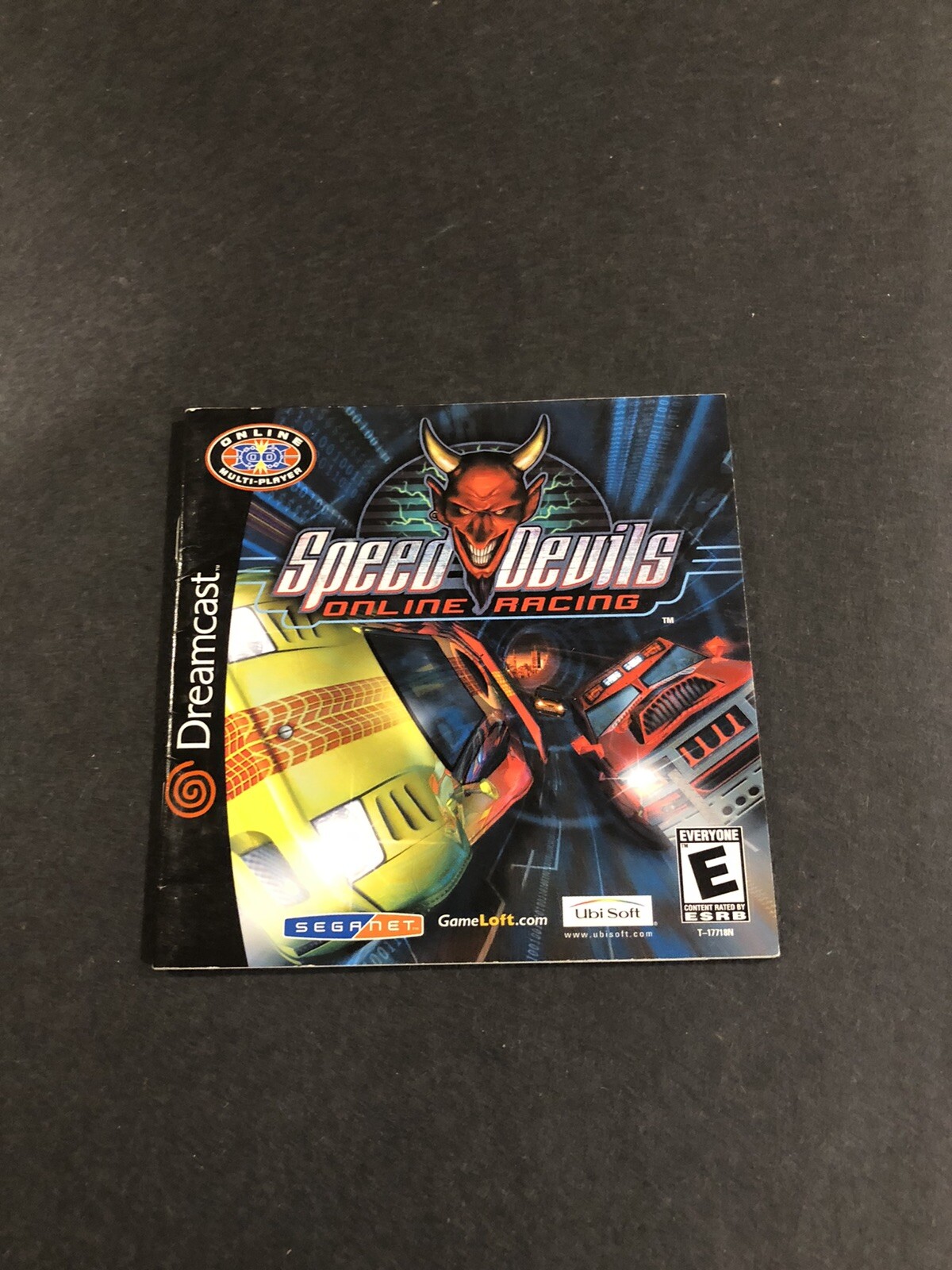 Speed devils online racing sega Dreamcast manual only