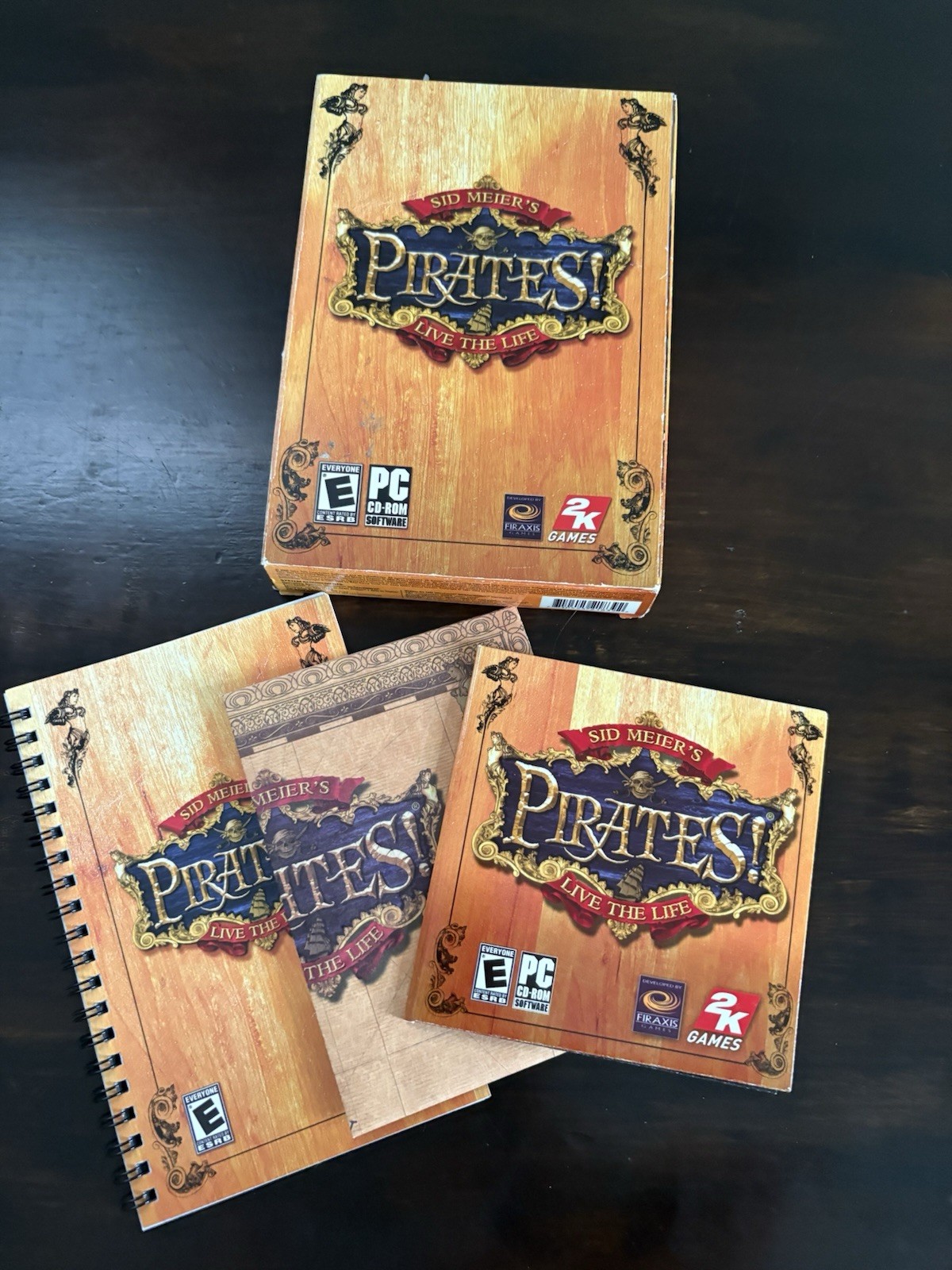 Sid Meier's Pirates Live the Life PC Big Box With Map and Manual 2K Games 2005