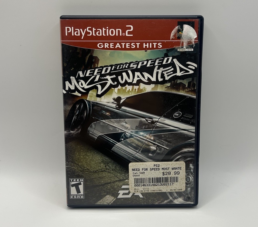 Need for Speed: Most Wanted (PlayStation 2, 2006) TESTED And Working Good