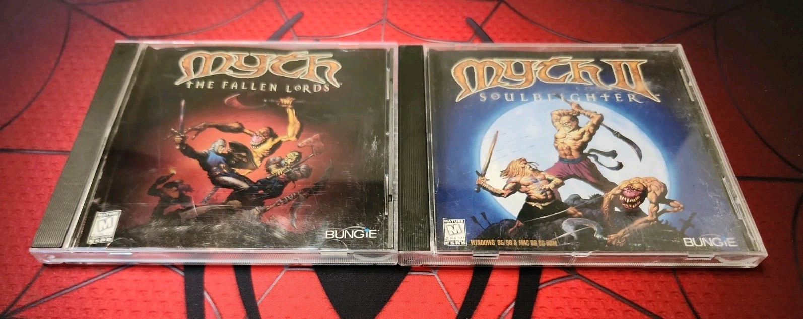 🏹 Myth & Myth II 2 Game Set 🏹 (PC CDROM) Vintage RARE