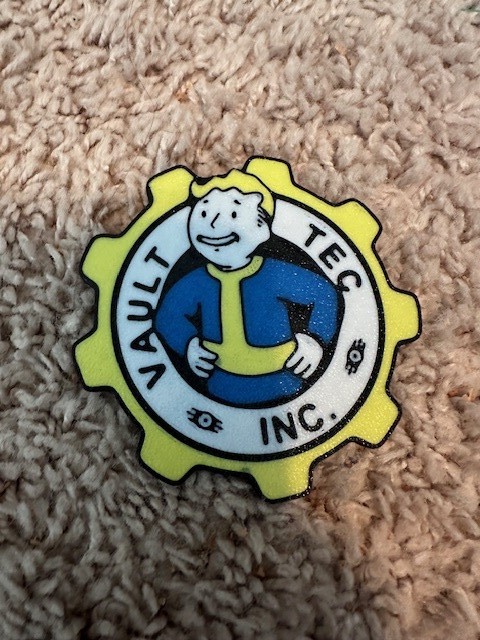 3D Printed - Fallout Magnets