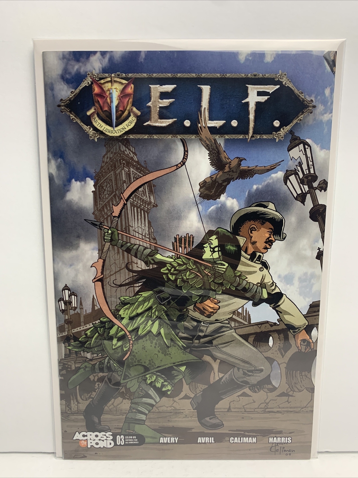 E.L.F. earth liberation force #3 - 2009 Across the Pond Comics
