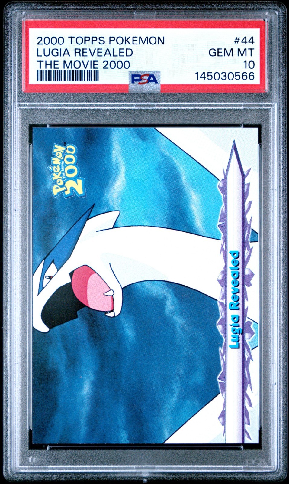 2000 Topps Pokemon The Movie 2000 #44 Lugia Revealed PSA 10 GEM MINT