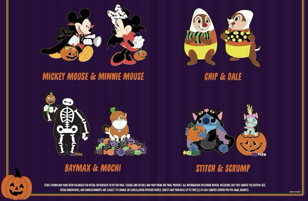 DSSH Boo Buddies Full Set Disney Pins Presale