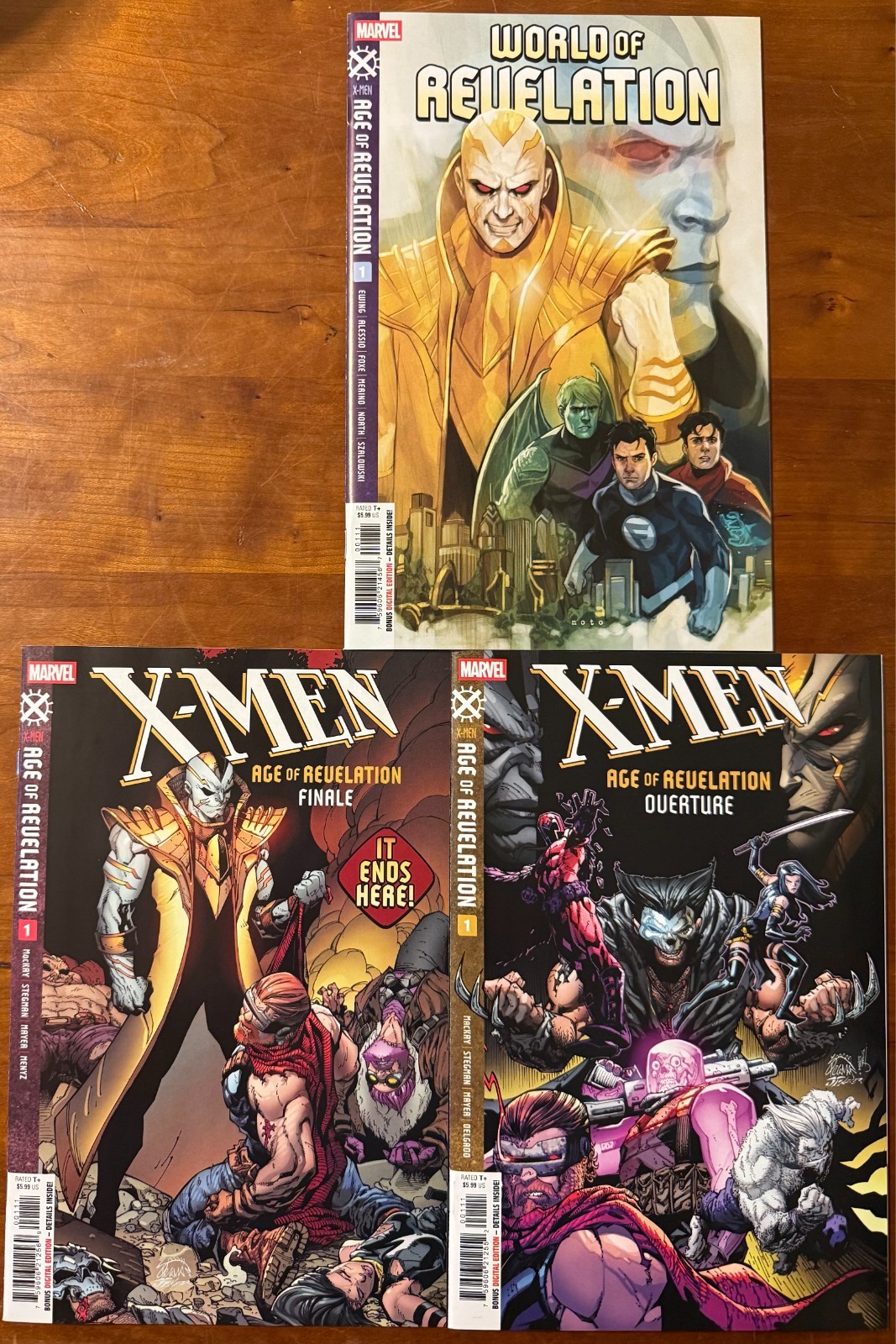Laura Kinney Sabretooth #1-3 X-Men Age of Revelation Bagged & Boarded