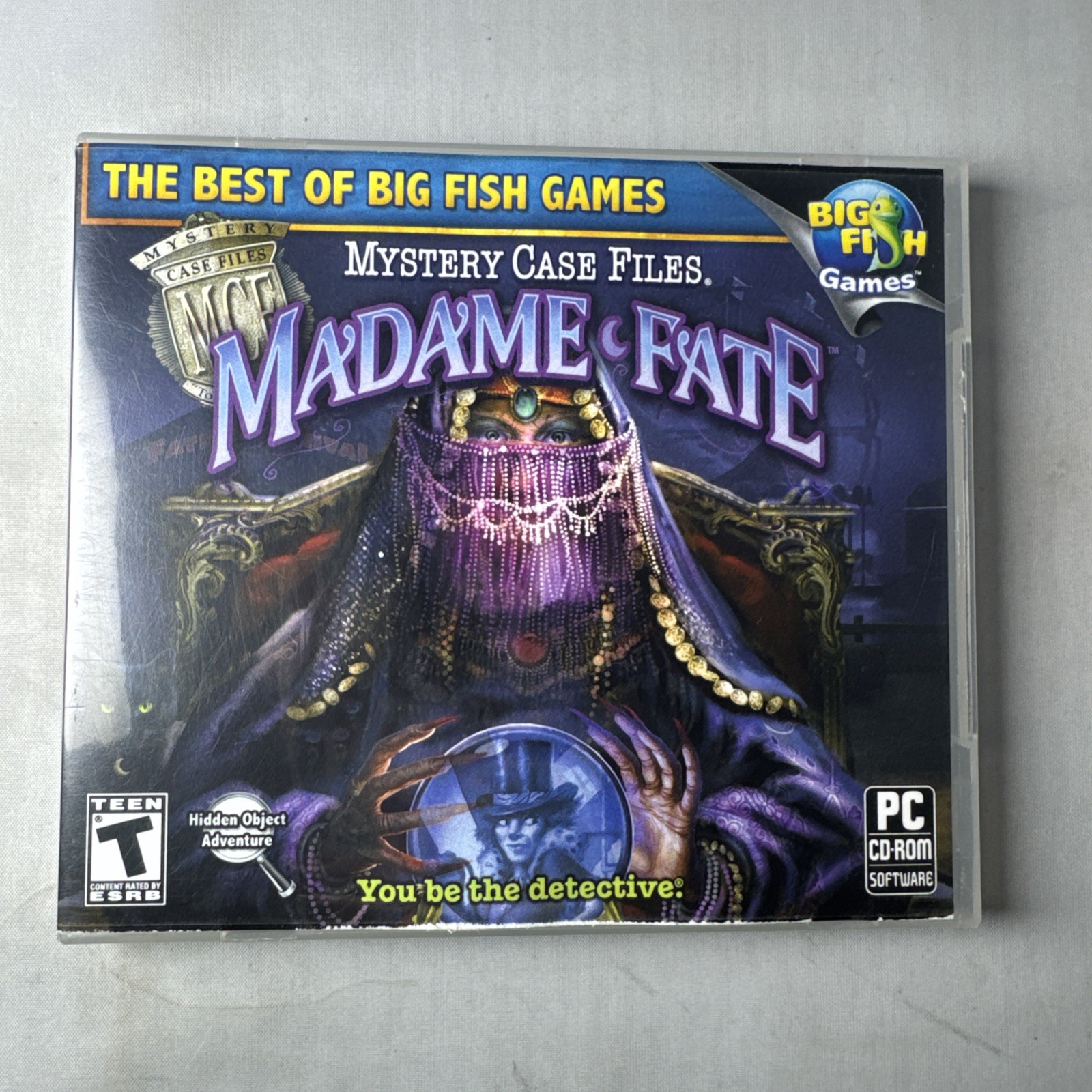 Mystery Case Files: Madame Fate Jewel Case (PC, 2010) 