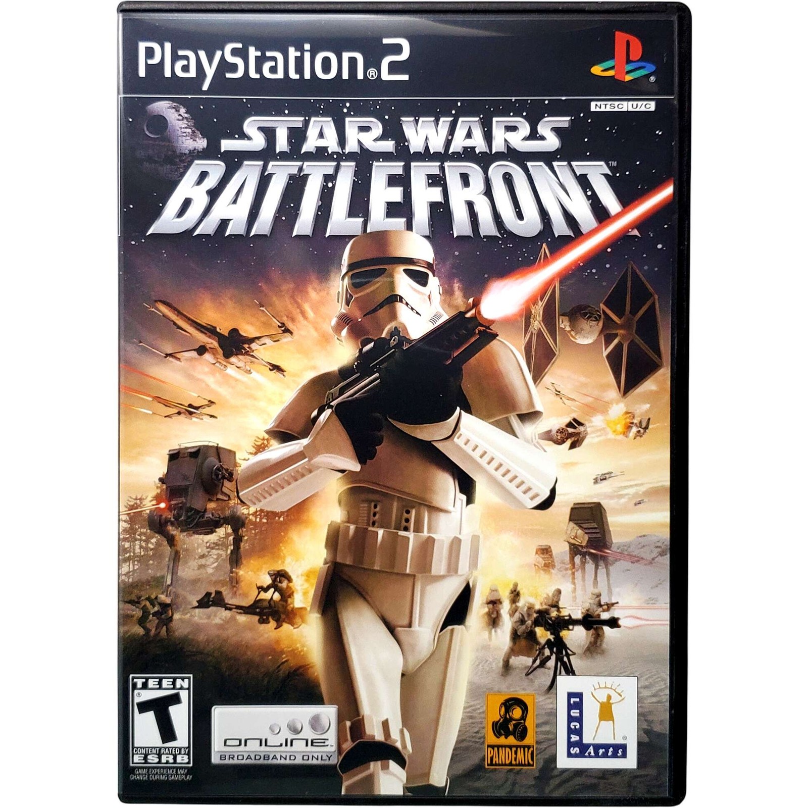 Star Wars Battlefront - Sony Playstation 2 PS2 Pristine Tested 1Y Guarantee