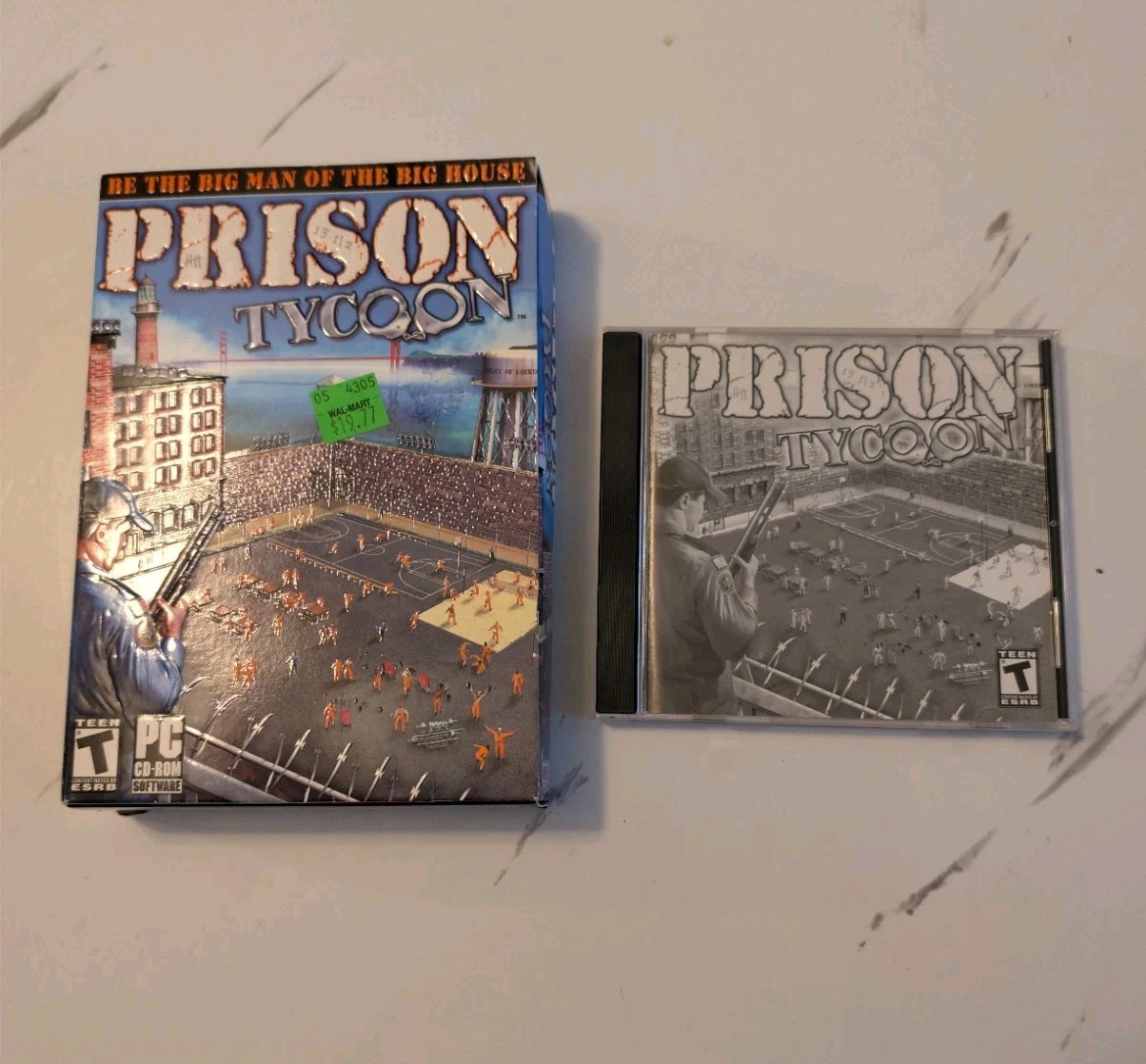 Prison Tycoon PC CD-ROM 2005 Big Box CIB 2005 Windows 95/XP TESTED 