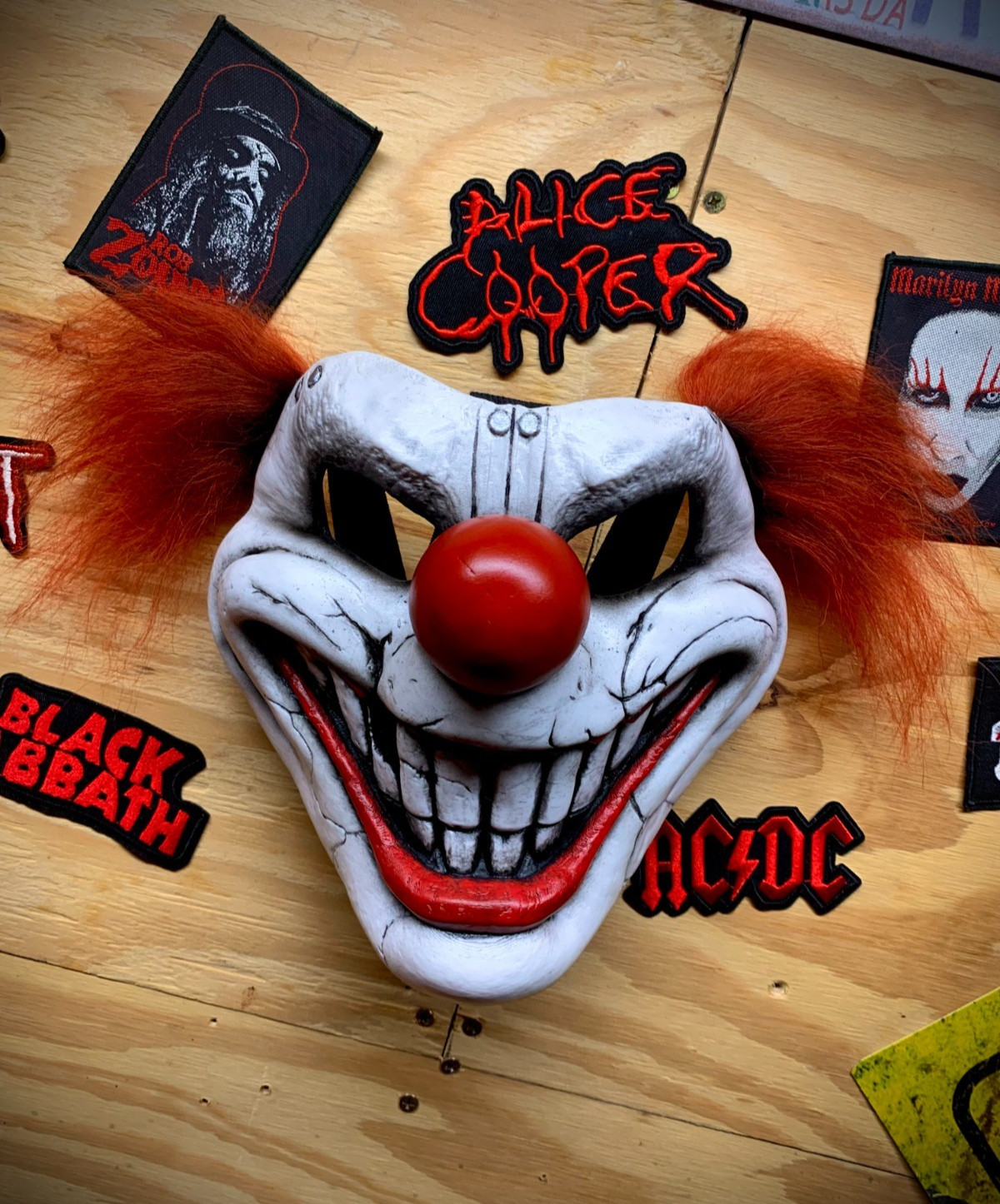 Twisted Metal Sweet Tooth Clown Mask / Hand Made ( Pre-Order )
