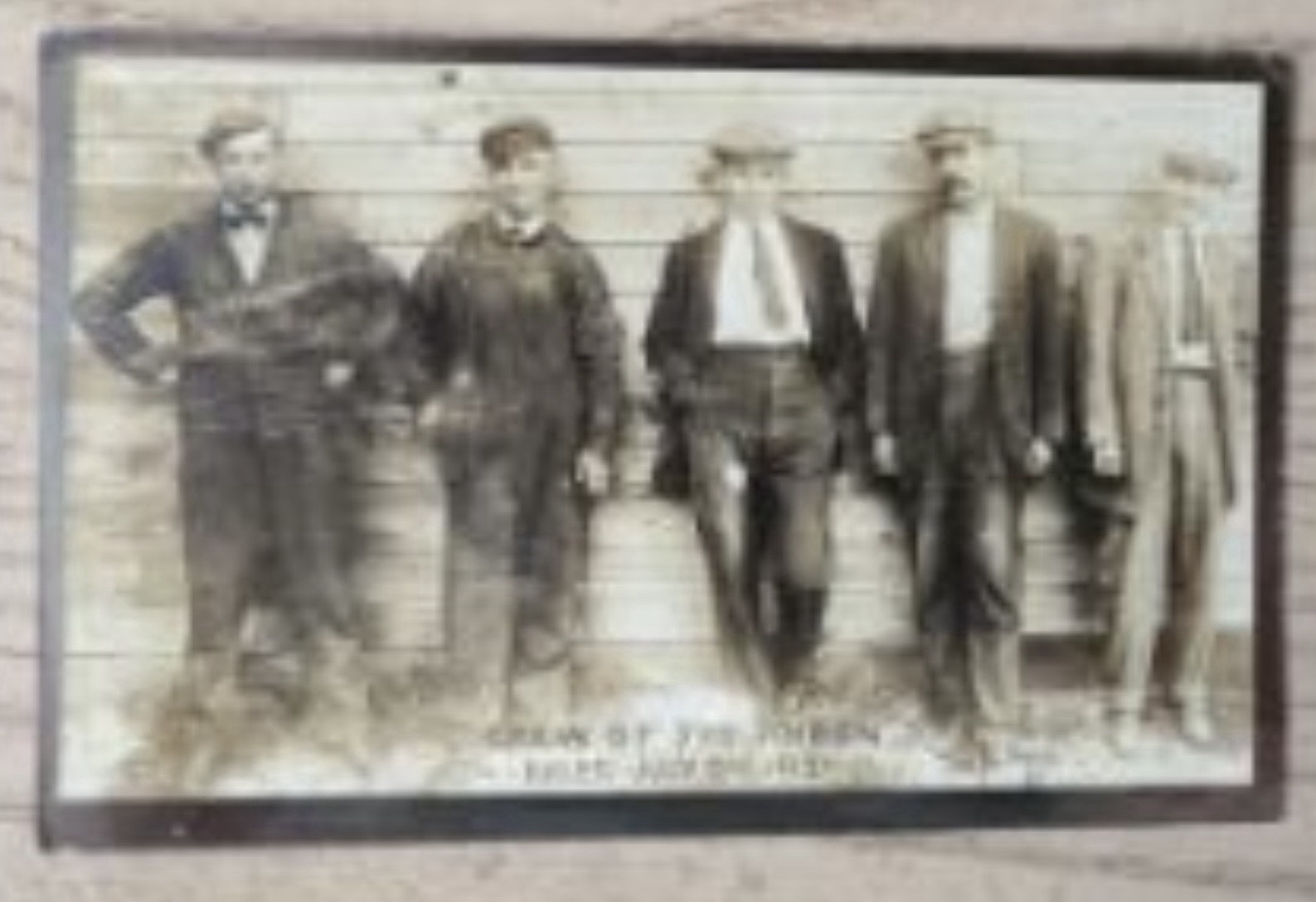 RPPC Crew of the Airship Akron Killed July 2 1912 Harper B Smith Atlantic City