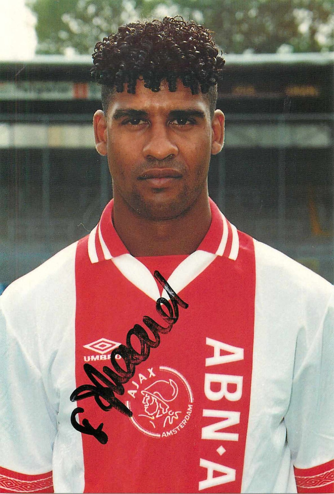 Autograph Frank Rijkaard - Football Ajax Amsterdam - Autograph Card Signed