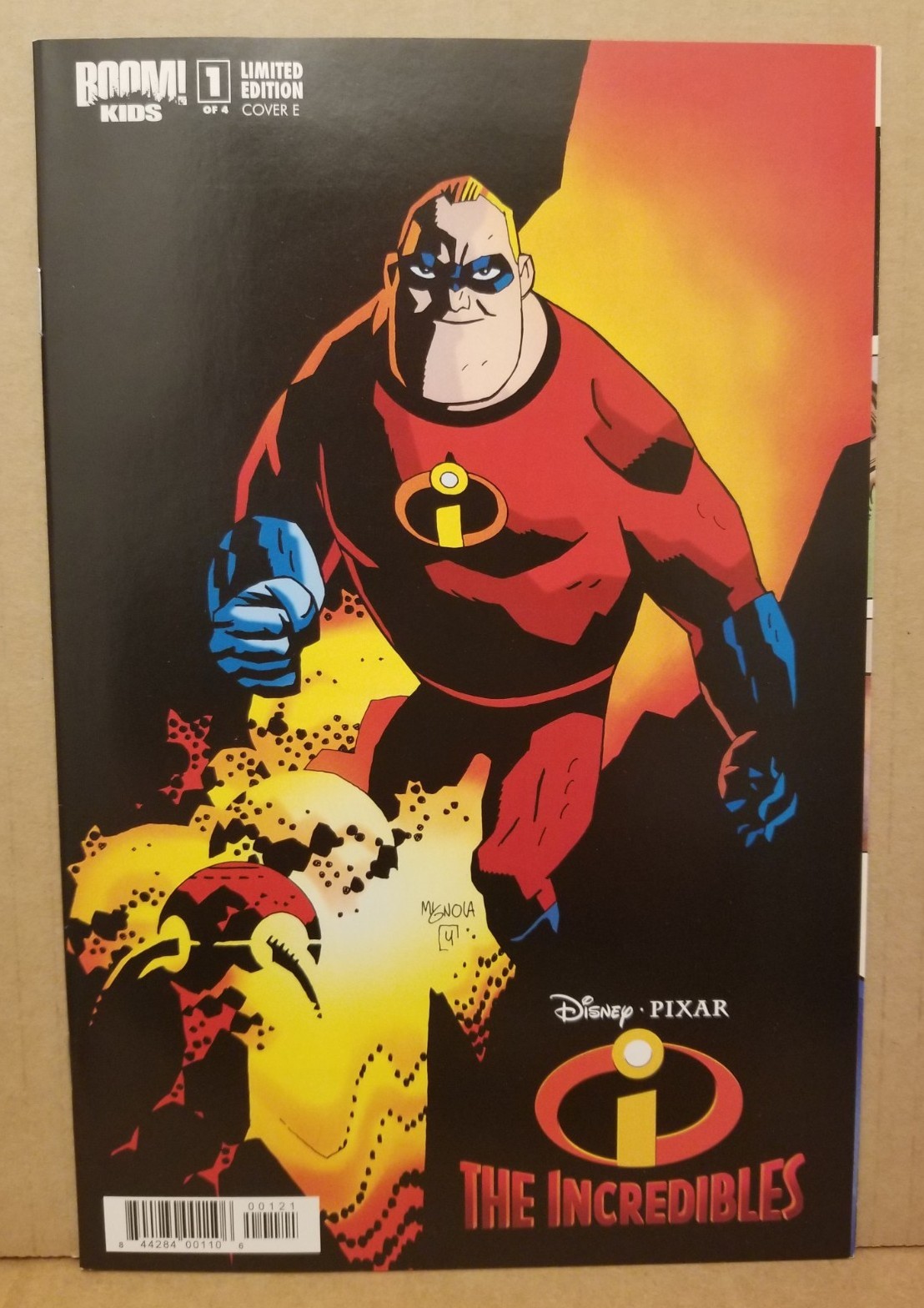 THE INCREDIBLES #1 1:25 MIKE MIGNOLA VARIANT HTF 2009 VF+ RANGE BOOM