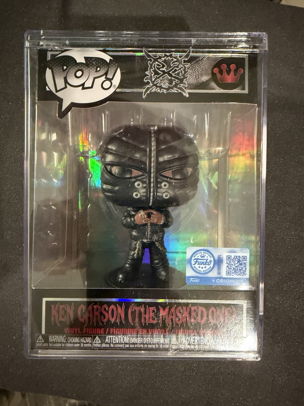Funko Pop Vinyl Ken Carson (The Masked One) Limited To 250 in plastic case