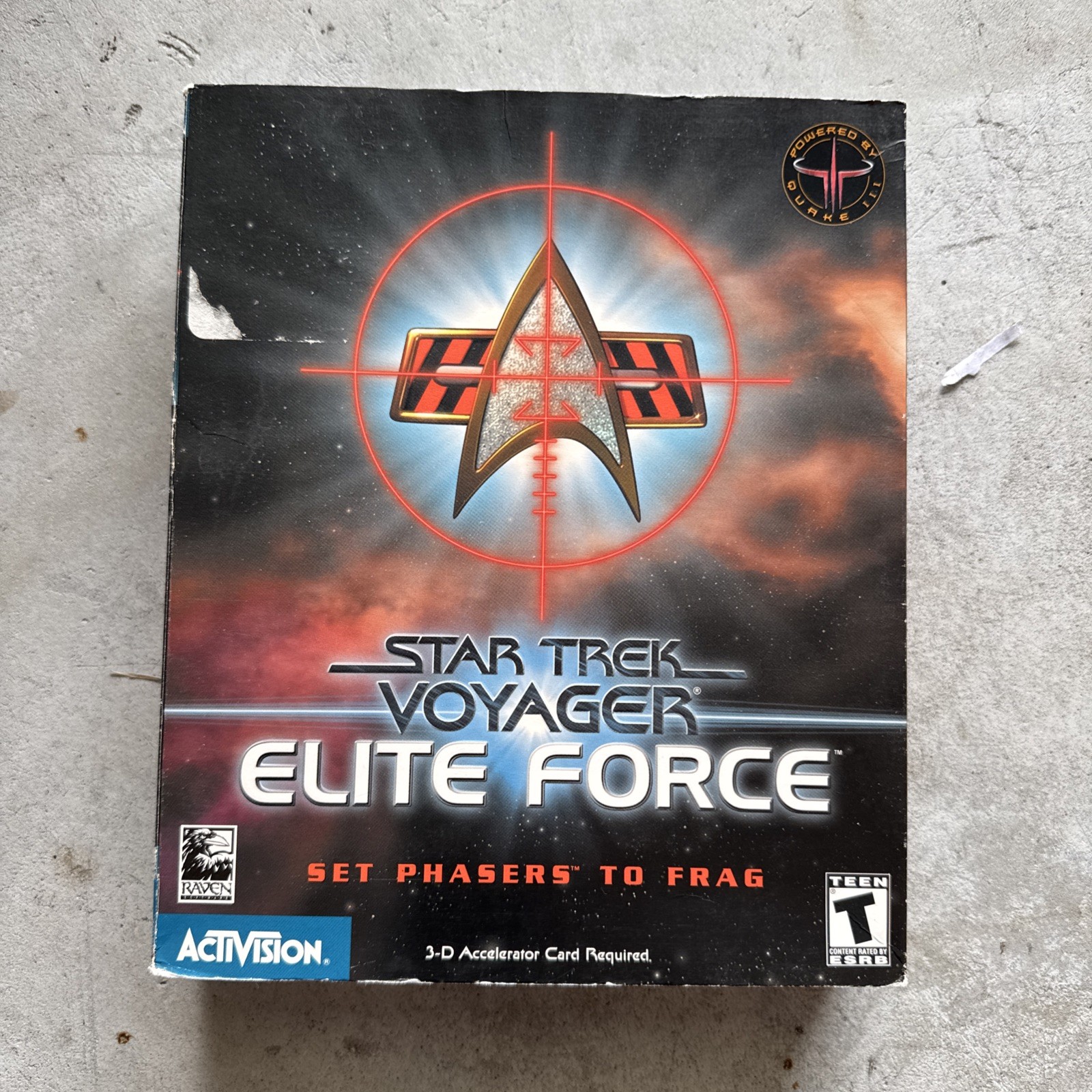 Star Trek: Voyager Elite Force PC 2000 Activision First-Person Shooter 