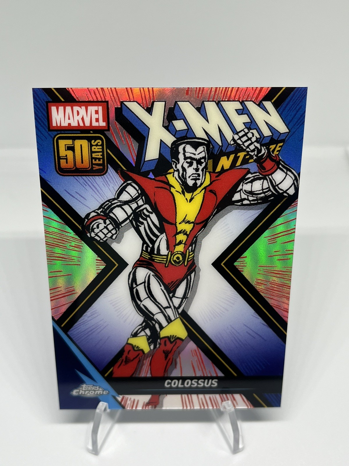 Topps 2025 Topps Chrome Marvel X-Men 50 Years Giant-Size Colossus XM-2