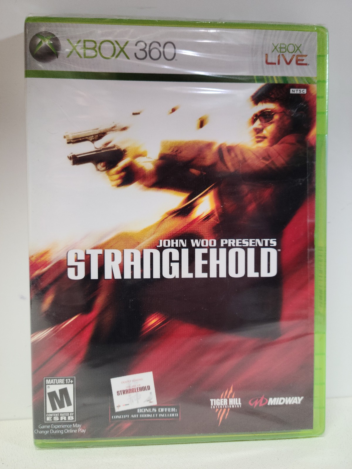 NEW Sealed XBOX 360 John Woo Presents Stranglehold