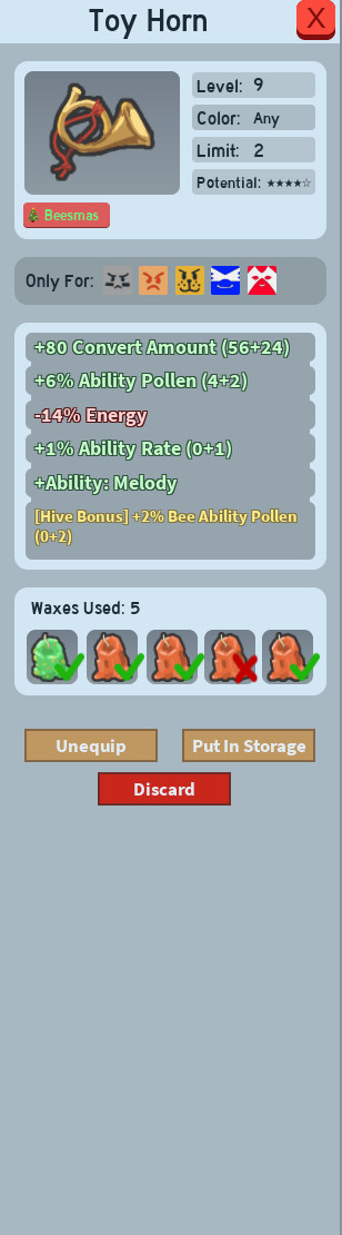 2 bap toy horn