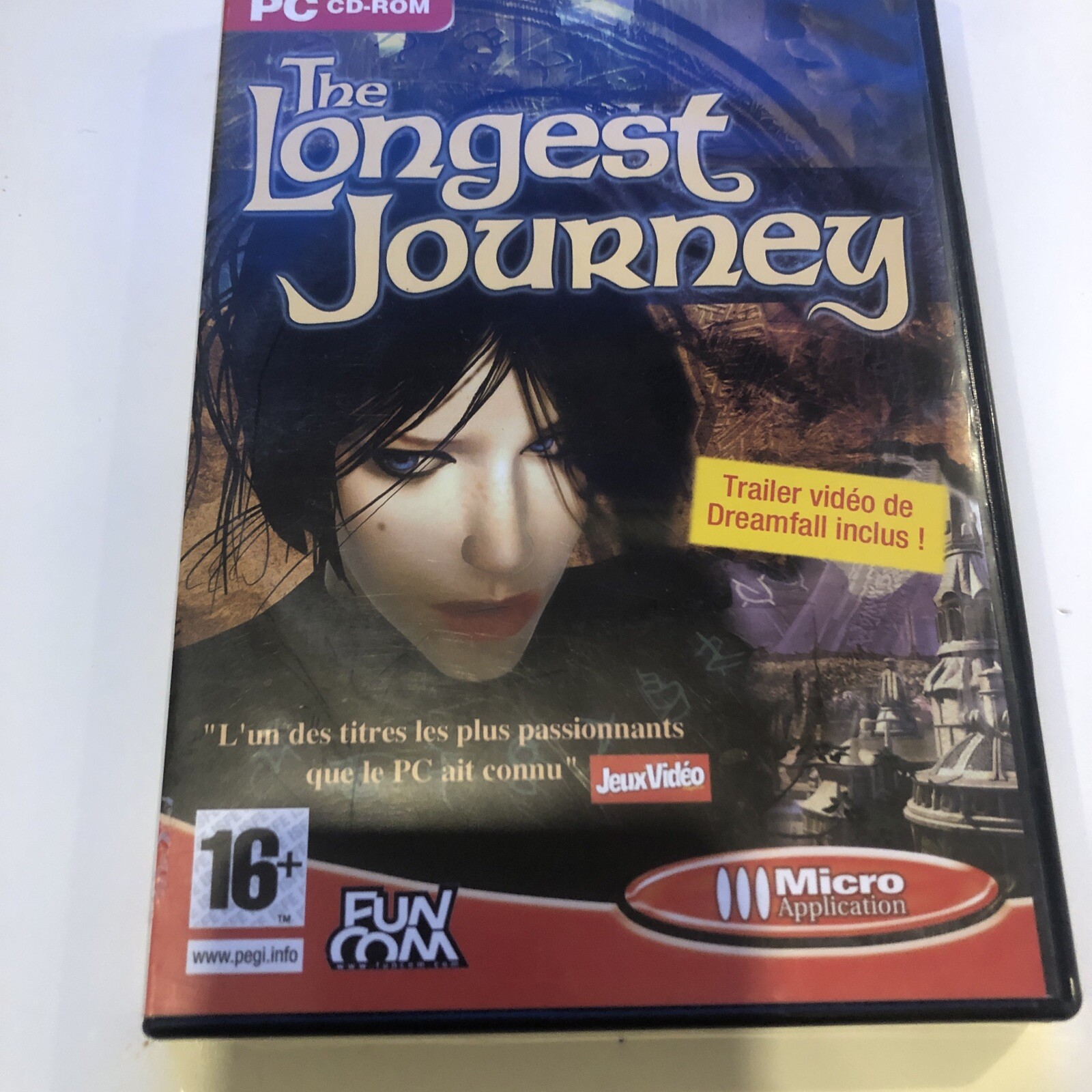 PC Game The Longest Journey French Version CD-Rom  2002 Used