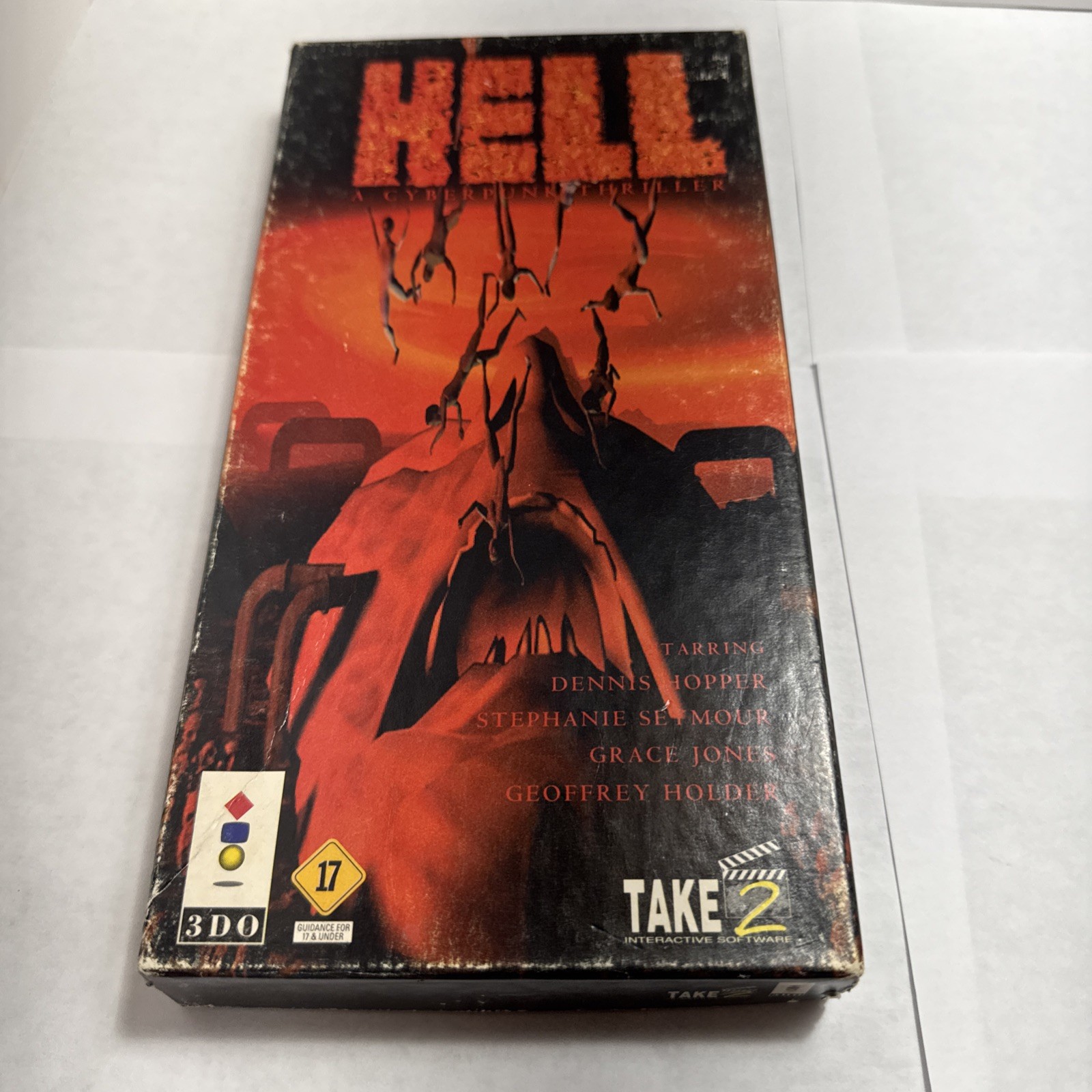 Hell: A Cyberpunk Thriller – 1994 Vintage Panasonic 3DO Game CIB Long Box