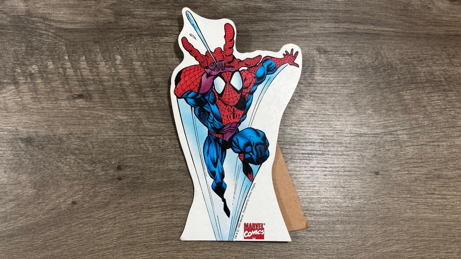 Vintage Official 1995 Marvel Comics Spider-Man 10” Counter Display RARE VIBRANT