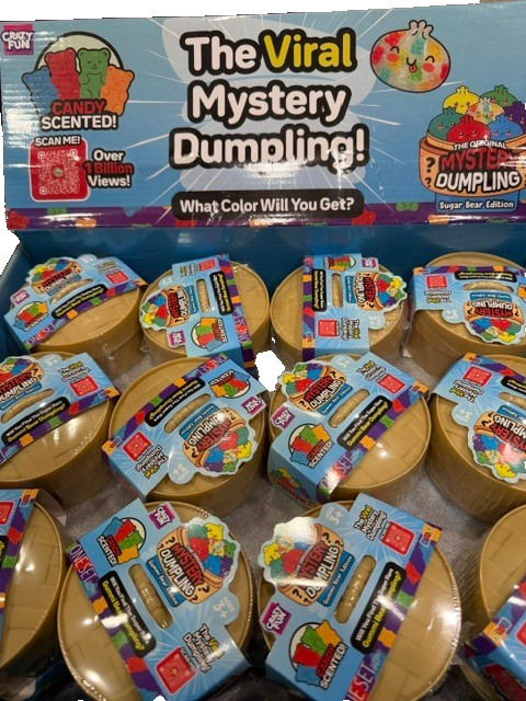 Crazy Fun FULL CASE of 24 Viral Mystery Dumpling Gummy Bear Candy Scented