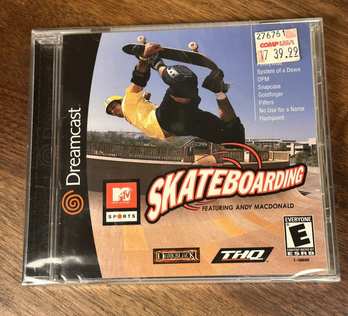 MTV Sports: Skateboarding Feat. Andy Macdonald Sega Dreamcast Factory Sealed
