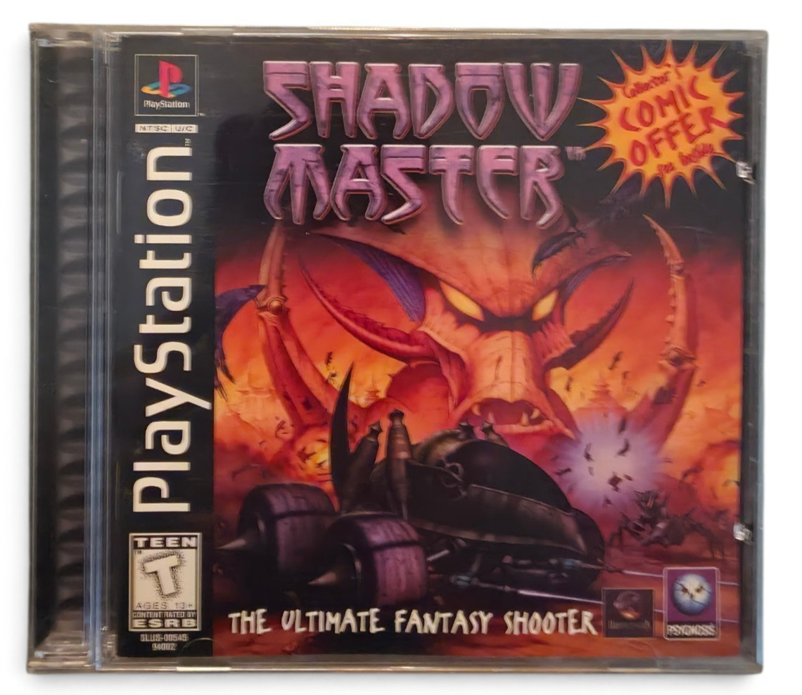 Shadow Master (Sony PlayStation 1, 1997) CIB