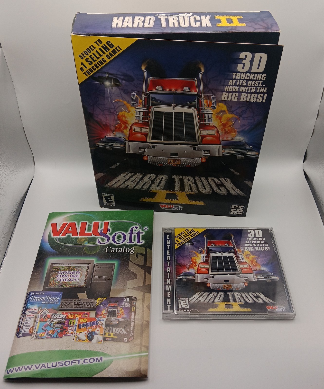 Hard Truck II Big Box Pc Game Manual And Big Box Trucker 2