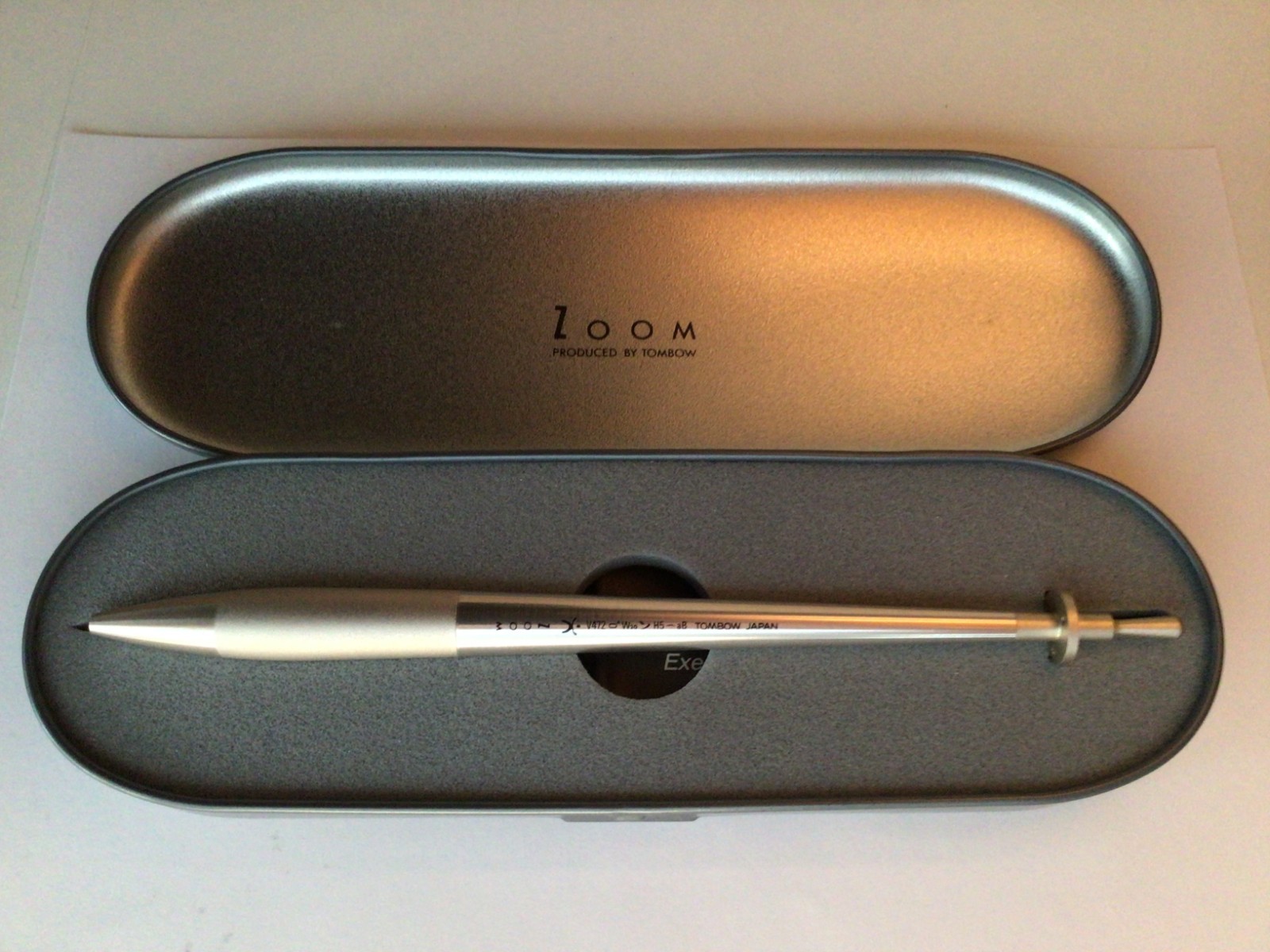 Rare Tombow Zoom V472 Ballpoint Pen with Case