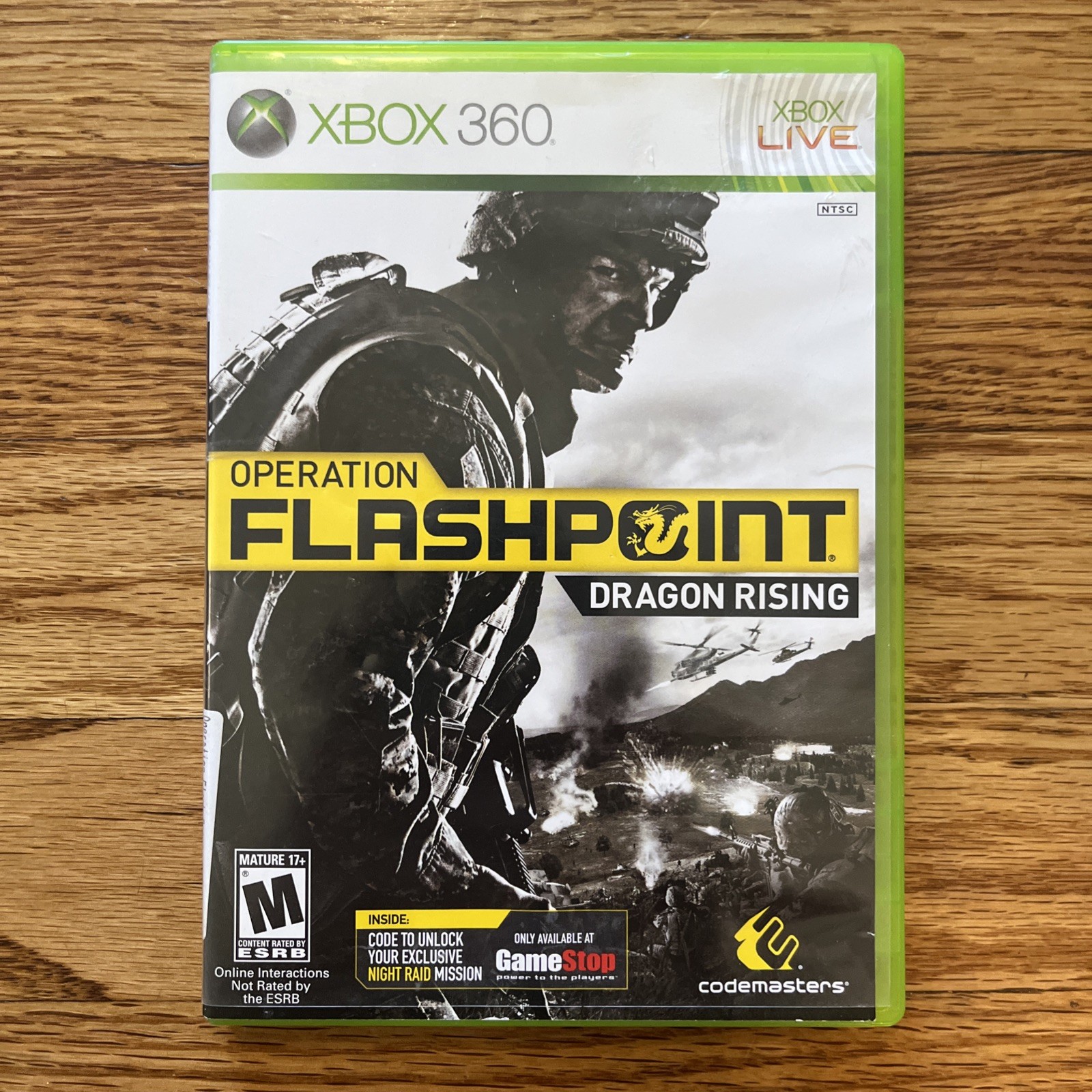 Operation Flashpoint: Dragon Rising (Microsoft Xbox 360, 2009)