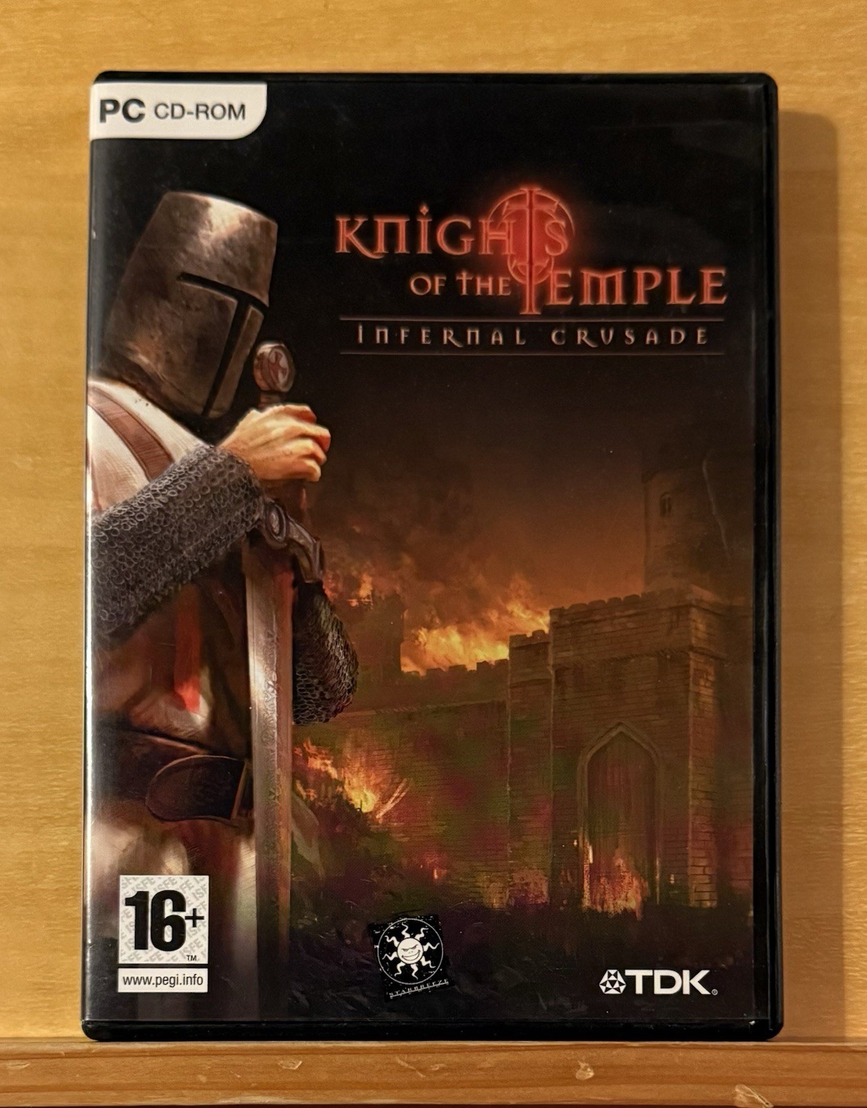 Knights of the Temple: Infernal Crusade PC CD-ROM Action 16+ [TDK] 3 CDs