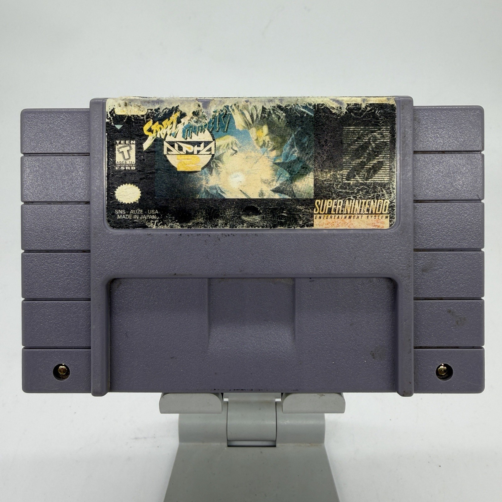 Street Fighter Alpha 2 (Super Nintendo Entertainment System, 1996) Tested SNES