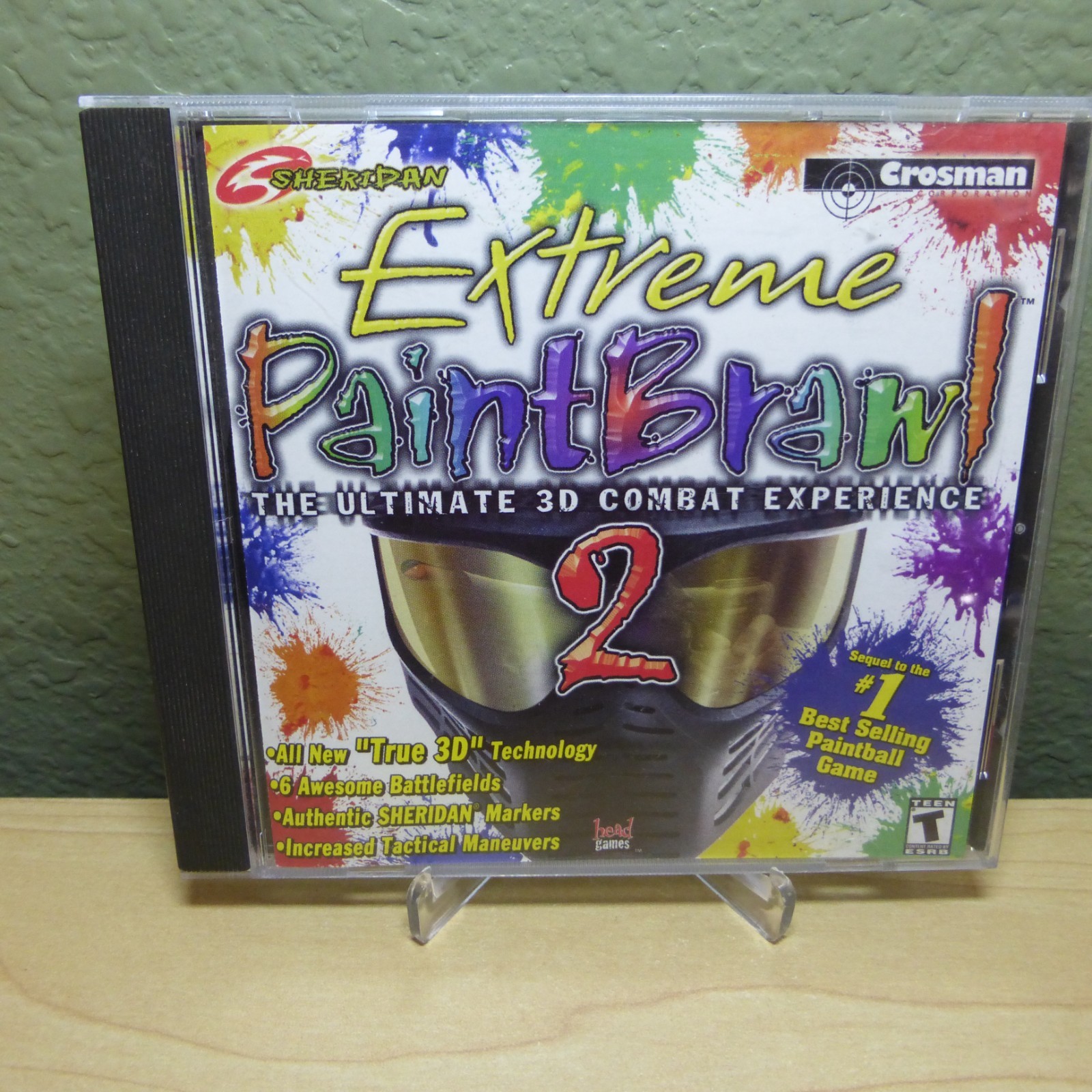 Extreme PaintBrawl 2 Jewel Case (PC, 2000) CD-ROM Win 95/98
