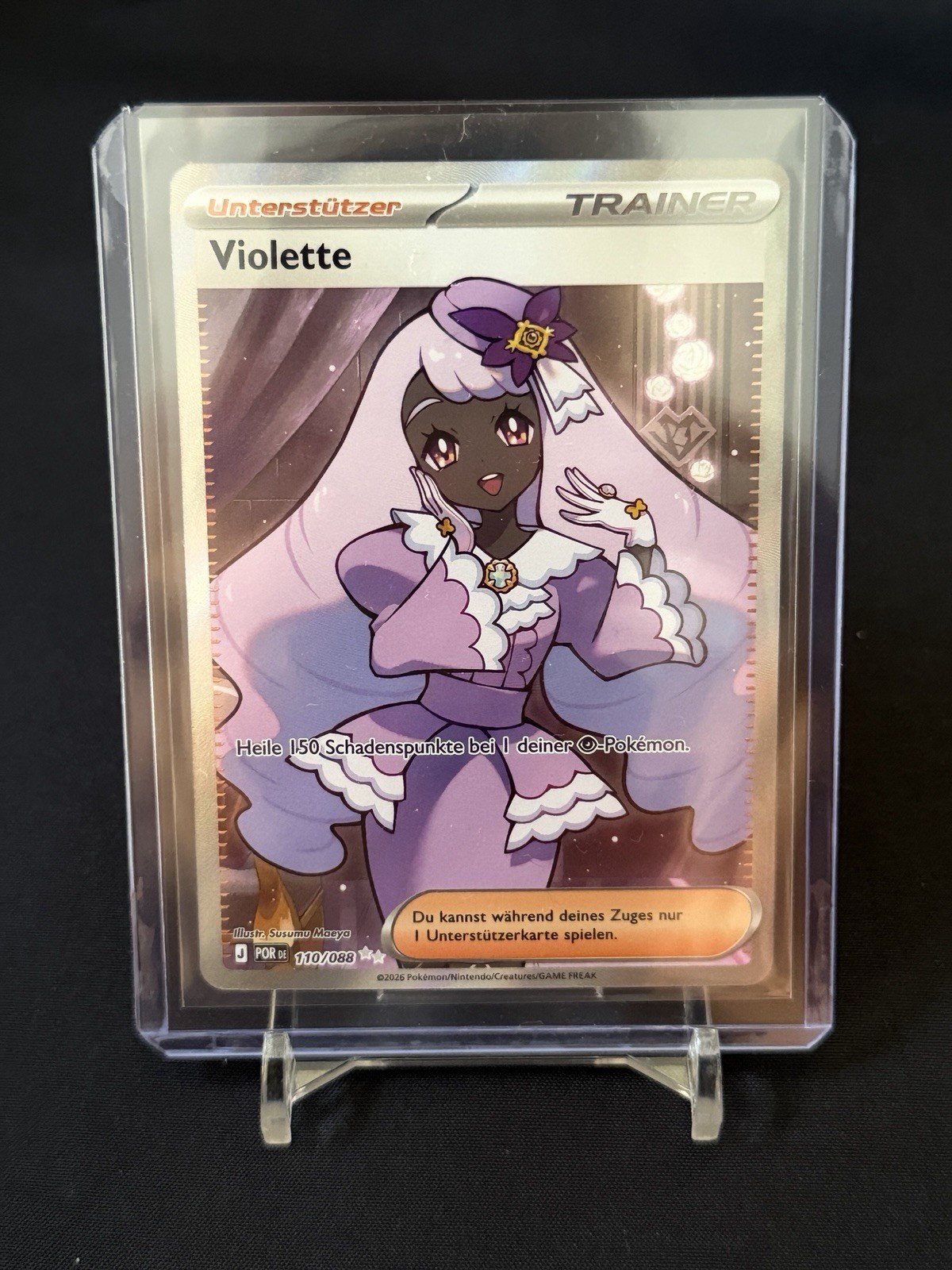 Violet/Jacinthe Pokemon Perfect Order #110 Ultra Rare