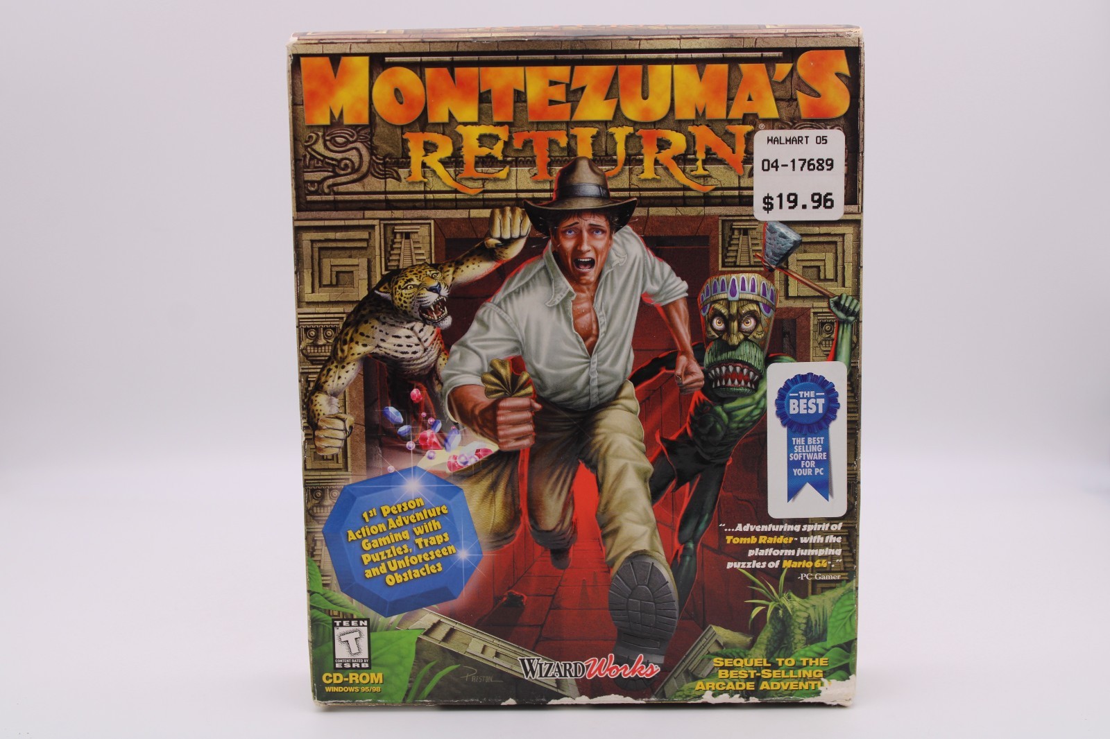 Montezuma's Return PC Win95/98 (Wizardworks, 1998) Big Box NEW Sealed