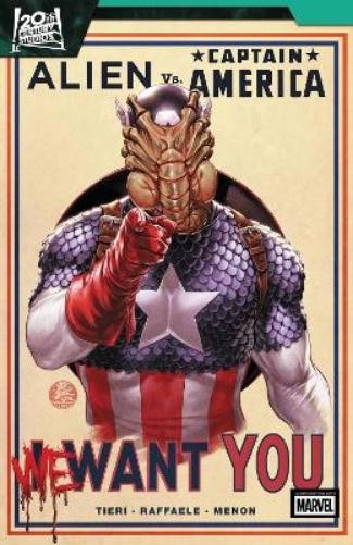 Frank Tieri Alien vs. Captain America (Paperback)
